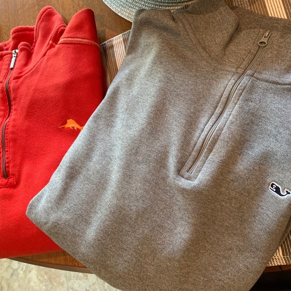 Men’s 1/4 zip knitwear - Picture 2 of 3